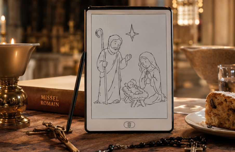 Trait de grâce - tablette catholique LCD